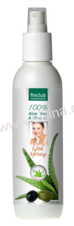 Finclub Gel spray Aloe Vera & olivový olej