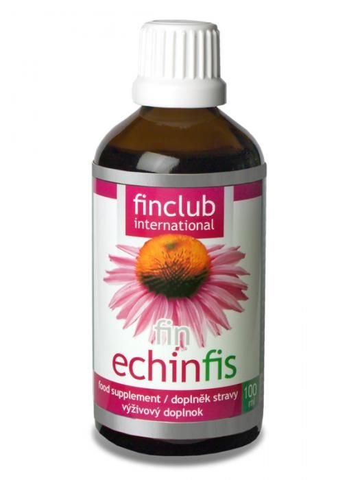 Finclub Echinfis - extrakt z rostliny Echinacea purpurea Finclub Echinfis - extrakt z rostliny Echinacea purpurea