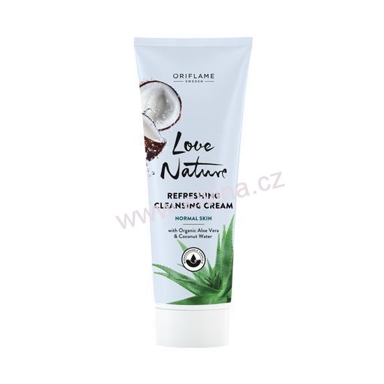 Oriflame osvěžující čisticí krém s bio aloe vera a kokosovou vodou 