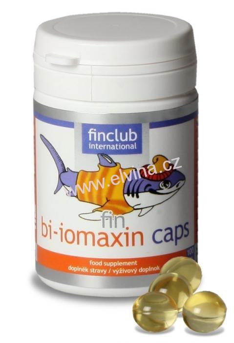 Finclub Bi-iomaxin caps, olej ze žraločích jater 