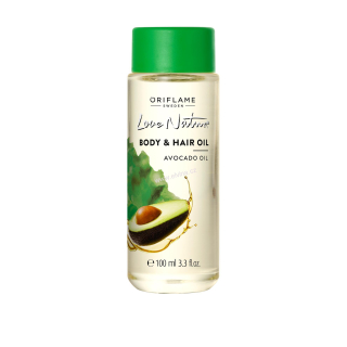 Oriflame olej na vlasy a tělo s avokádovým olejem Love Nature exp.: 12/22