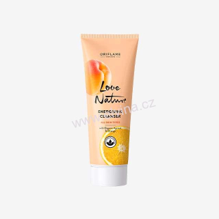 Oriflame povzbuzující čisticí gel s bio meruňkami a pomerančem Love Nature