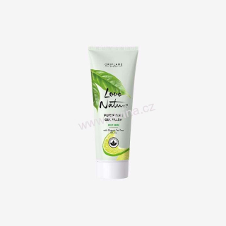 Oriflame čisticí gel s bio čajovníkem a limetkou Love Nature exp. 01/24