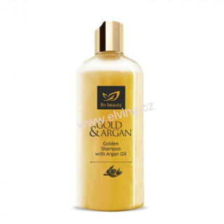 Finclub šampon se zlatem a arganovým olejem